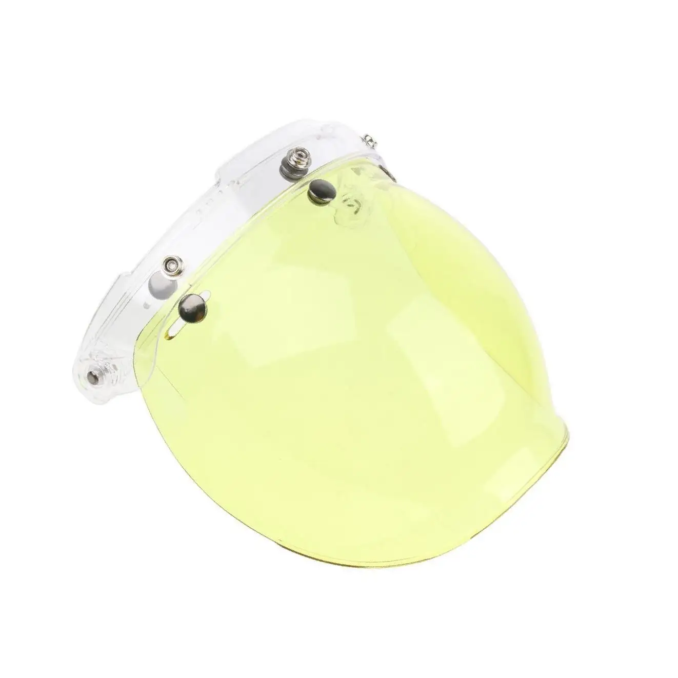 

3-Snap Bubble Wind Shield Visor for Bonanza Biltwell Motorcycle Helmets 6