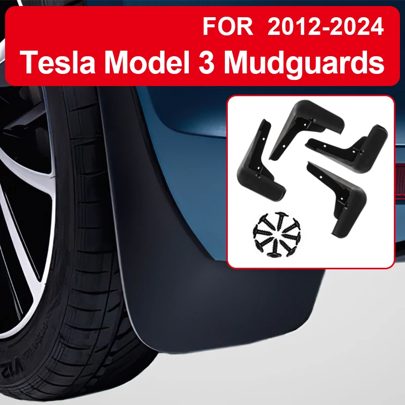 Брызговики от грязи брызговики передняя и задняя модель телефона Tesla Model 3 S X Y