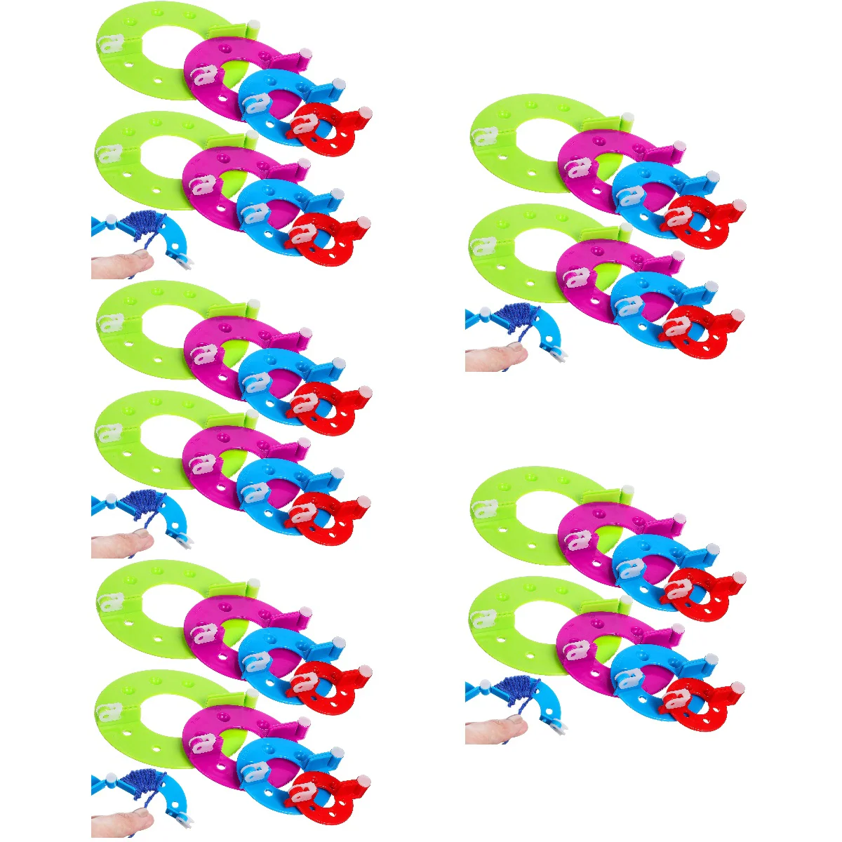 

40 Pcs Practical Weaving Utensils Craft Tools Reusable Easy to Use Pompom Makers Pompom Makers Machines