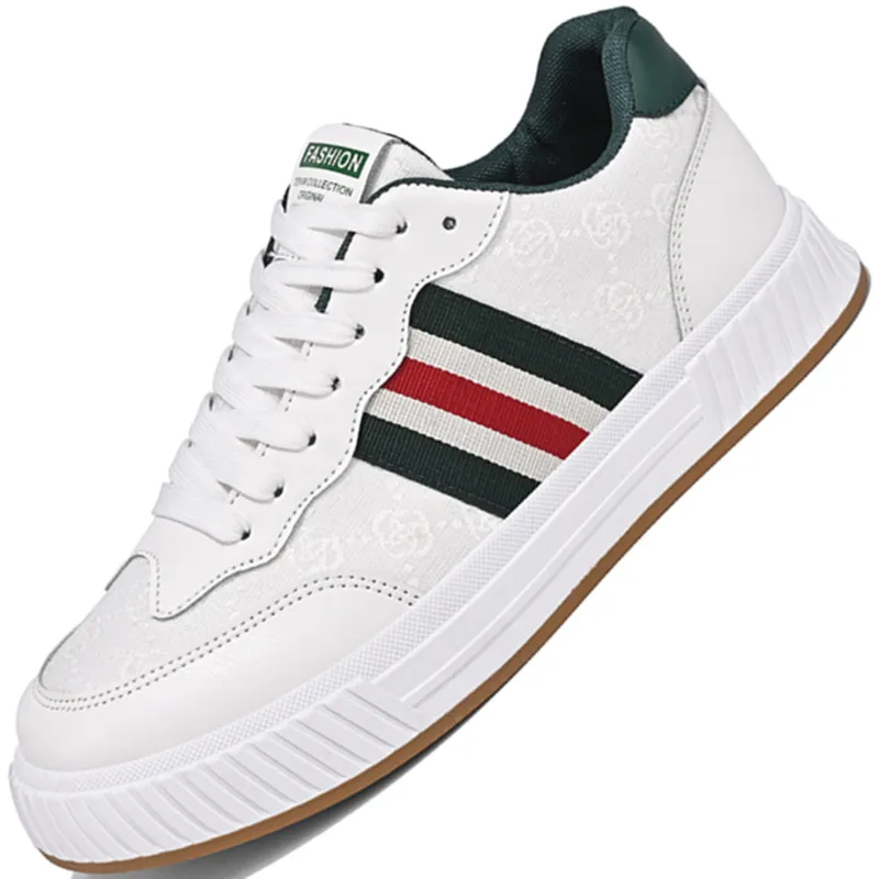 

Мужские кожаные кроссовки, низкие кеды, повседневная обувь для бега, для улицы, прогулок, студентов, весна-осень