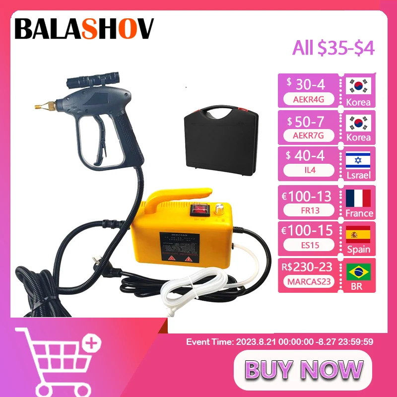 Household Steam Cleaning Machine  Air Conditioner Parts Washing Tools Adjusted Function Portable Home Cleaning Steam Cleaner