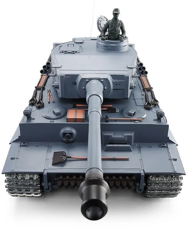 Радиоуправляемый танк Heng Long German Tiger PRO 1:16 (ИК+Пневмо) 2.4G 3818 1PRO MS V6.0|Радиоуправляемые