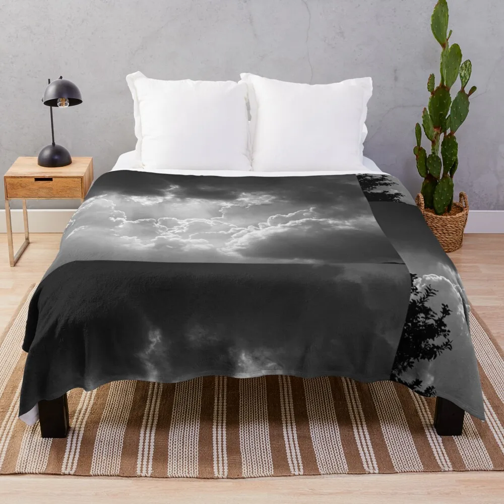 Эпический облачный пейзаж: Majestic Sky Photography Плед Декоративный диван Тонкие одеяла