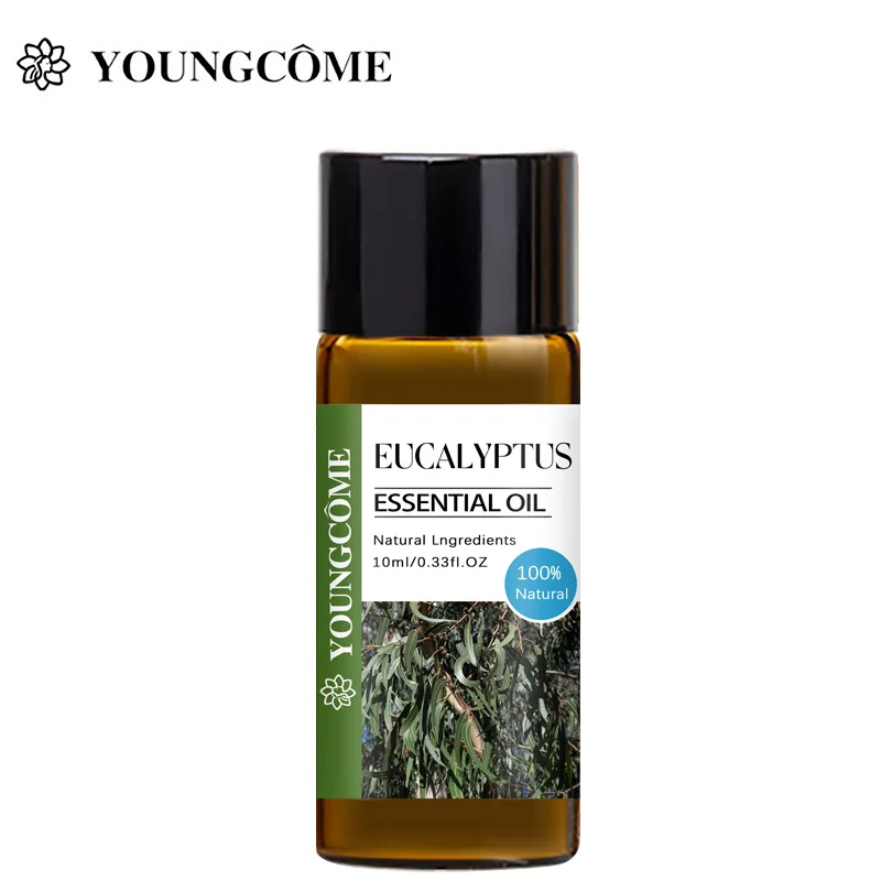 

YOUNGCOME 10ML Lavender Diffuser Pure Essential Oils Rose Eucalyptus Jasmine Vanilla Mint Sandalwood Tea Tree Aroma Oil