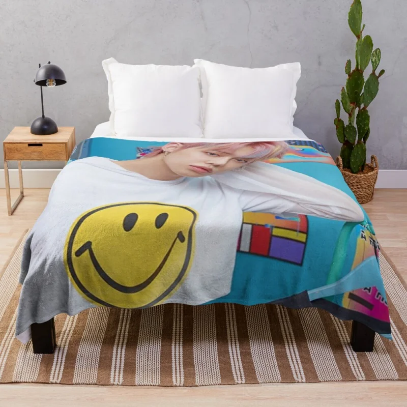 

yeonjun Throw Blanket Blankets Sofas Of Decoration