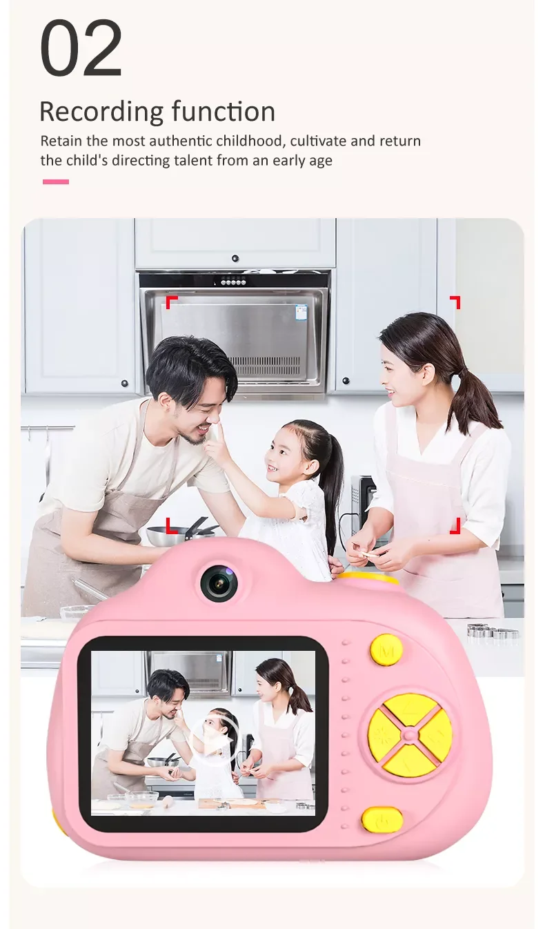 Цифровая камера для мгновенной фотосъемки с двойной камерой