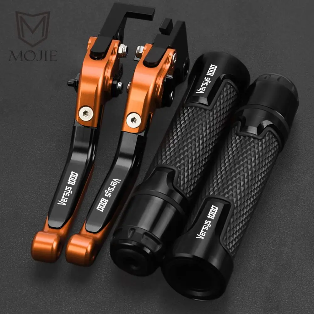 

Motorcycle Accessory Foldable Adjustable Brake Clutch Levers Handle Grips End FOR Kawasaki VERSYS 1000 2012-2014 2013 VERSYS1000