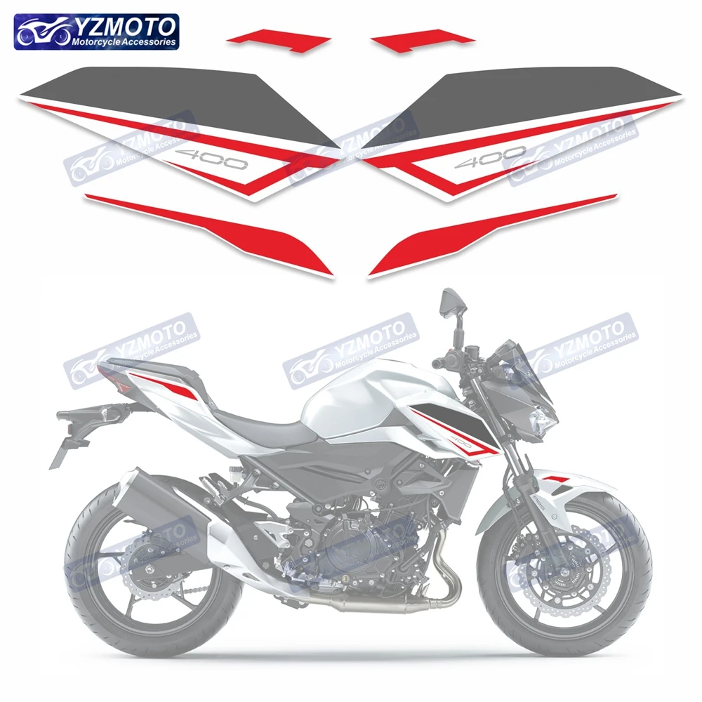 

Аксессуары для мотоциклов Z400 2020, полный обтекатель автомобиля, наклейка, наклейка для мотоцикла, светоотражающие водонепроницаемые декоративные наклейки, комплект