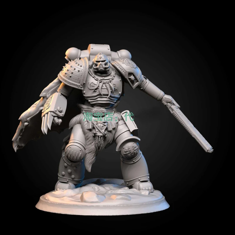 

Resin Figure 1/24 Scale Metroid Prime Diy Assemble Model Kit Unassembled Diorama and Unpainted Statuettes Toys