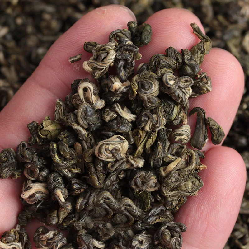 

2022 китайский натуральный органический чай Bi Luo Chun AA без чайника, зеленый чай, чай с высокой горловиной BiLuoChun, чайник без чайника