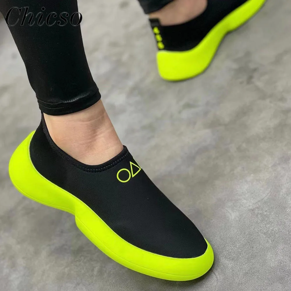

Women's Comfy Loafers 2022 Summer New Breathable Ladies Slip On Caual Vulcanized Shoes 35-43 Large-Sized Running Sport Sneakers