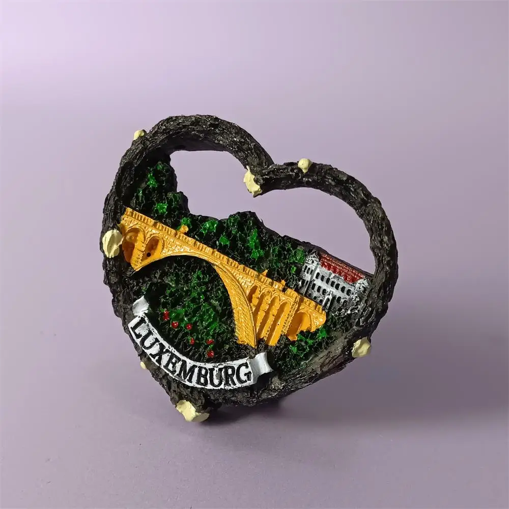 Europe Belgium Luxembourg Denmark Fridge Magnet Personalized Tourist Attractions Magnetick Refrigerator Stickers