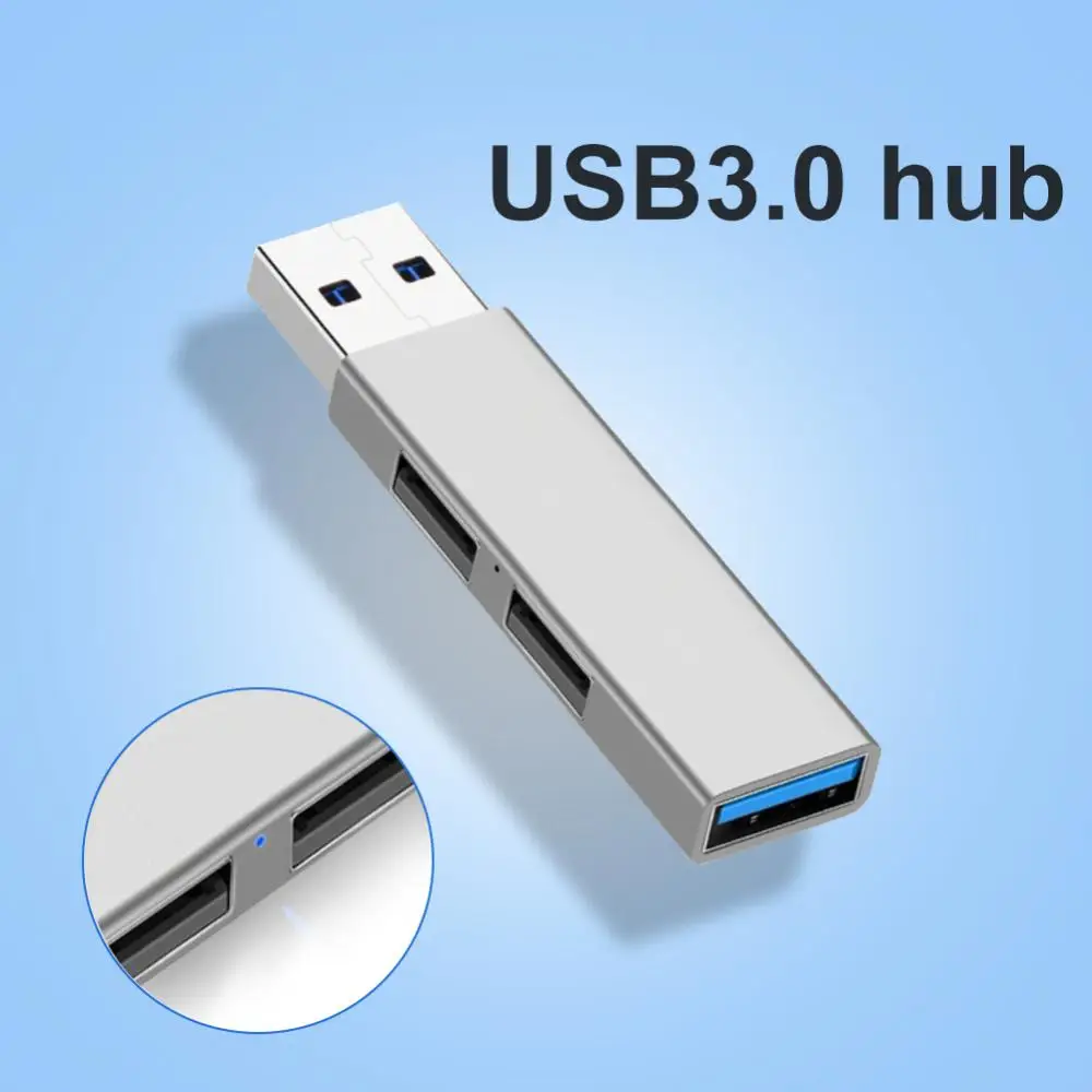 

Usb C Hub Multi Splitter Adapte Type-c Adapter Portable Computer Splitter Zinc Alloy Type-c Extender Pc Computer Accessories