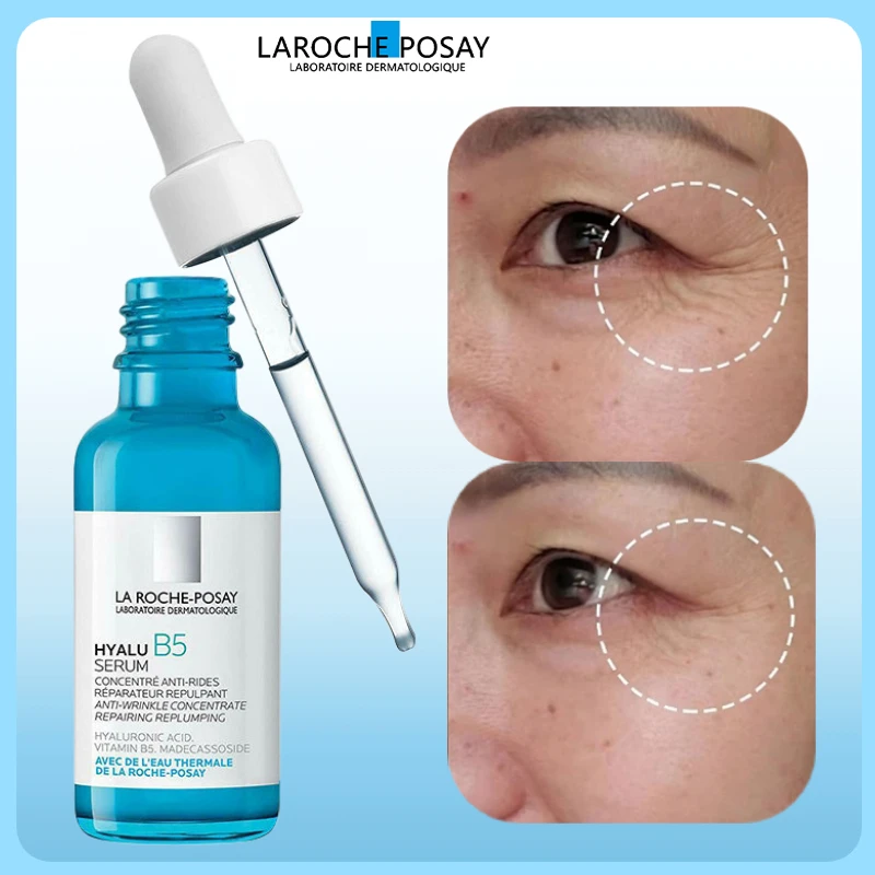 

La Roche-Posay Hyalu B5 Pure Hyaluronic Acid Serum for Face with Vitamin B5 Anti-Aging Serum for Fine Lines Wrinkles Hydrating