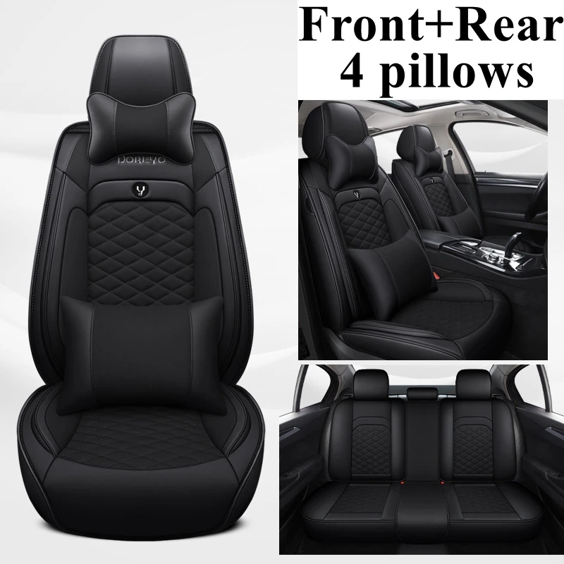 Чехлы на автомобильные сиденья 5 сидений передние и задние для Alfa Romeo 159 Giulia Stelvio
