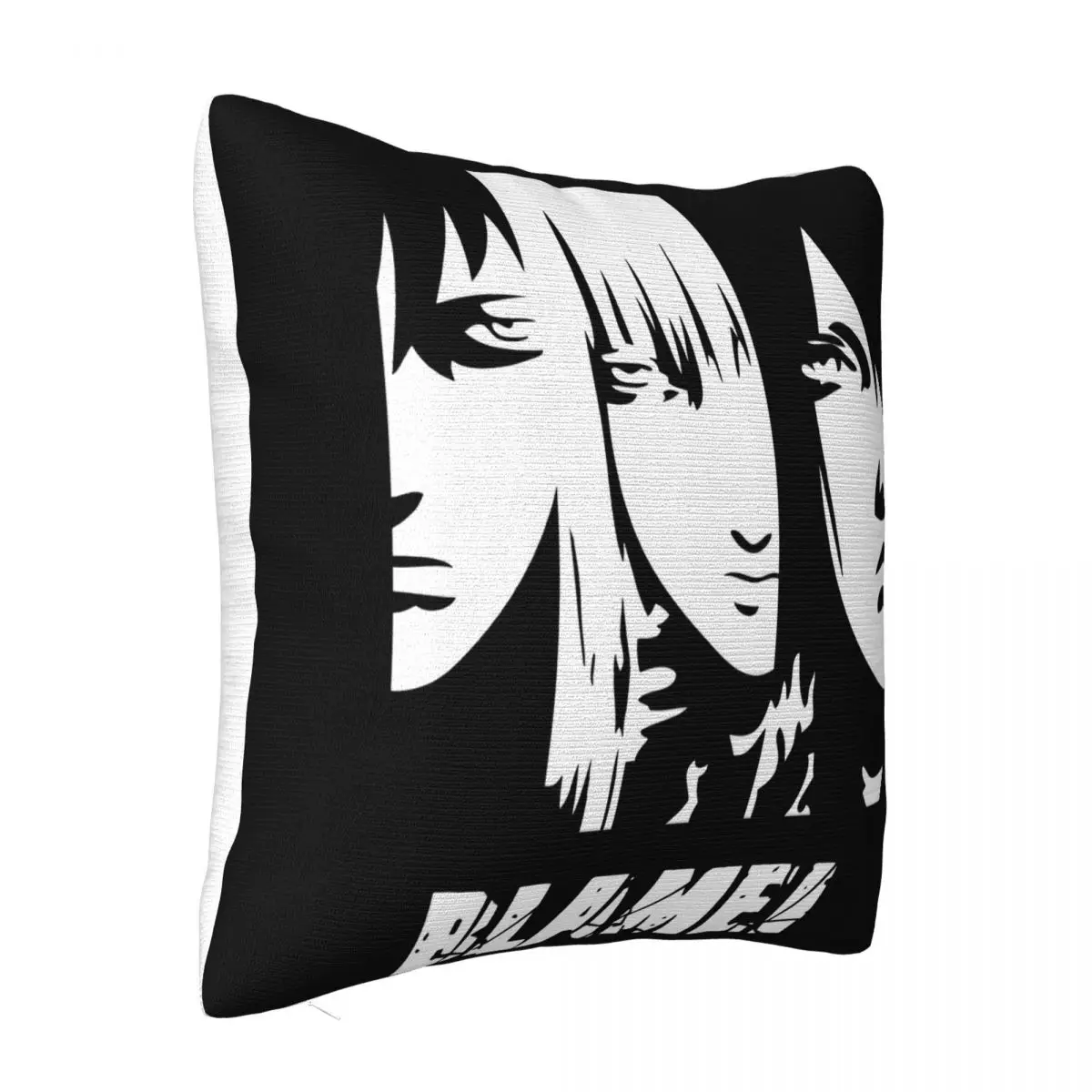 Фото Blame Manga Cibo Killy Sanakan Tsutomu Nihei Text Dj Better Cheap Price Crewneck Splicing Gift Printing Pillow Case №2