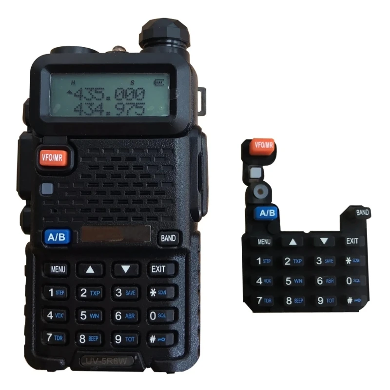 

Replacement for UV-5R UV-5RA UV-5RC UV-5RE Walkie Talkie Repair Numeric Keypad