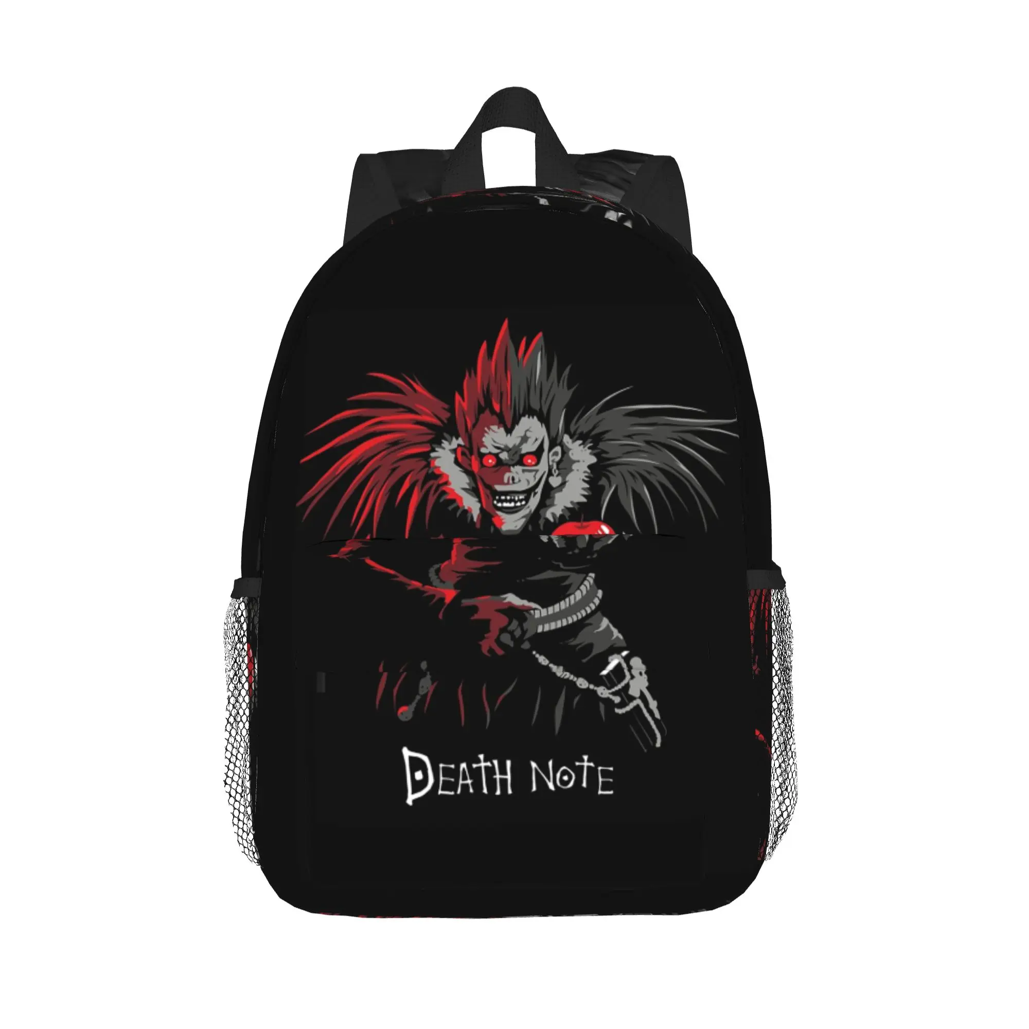 Фото Рюкзак в стиле аниме Death Note L·Lawliet, хит продаж, вместительный рюкзак для мальчиков и девочек, сумка через плечо для мужчин и женщин, школьная сумка №1