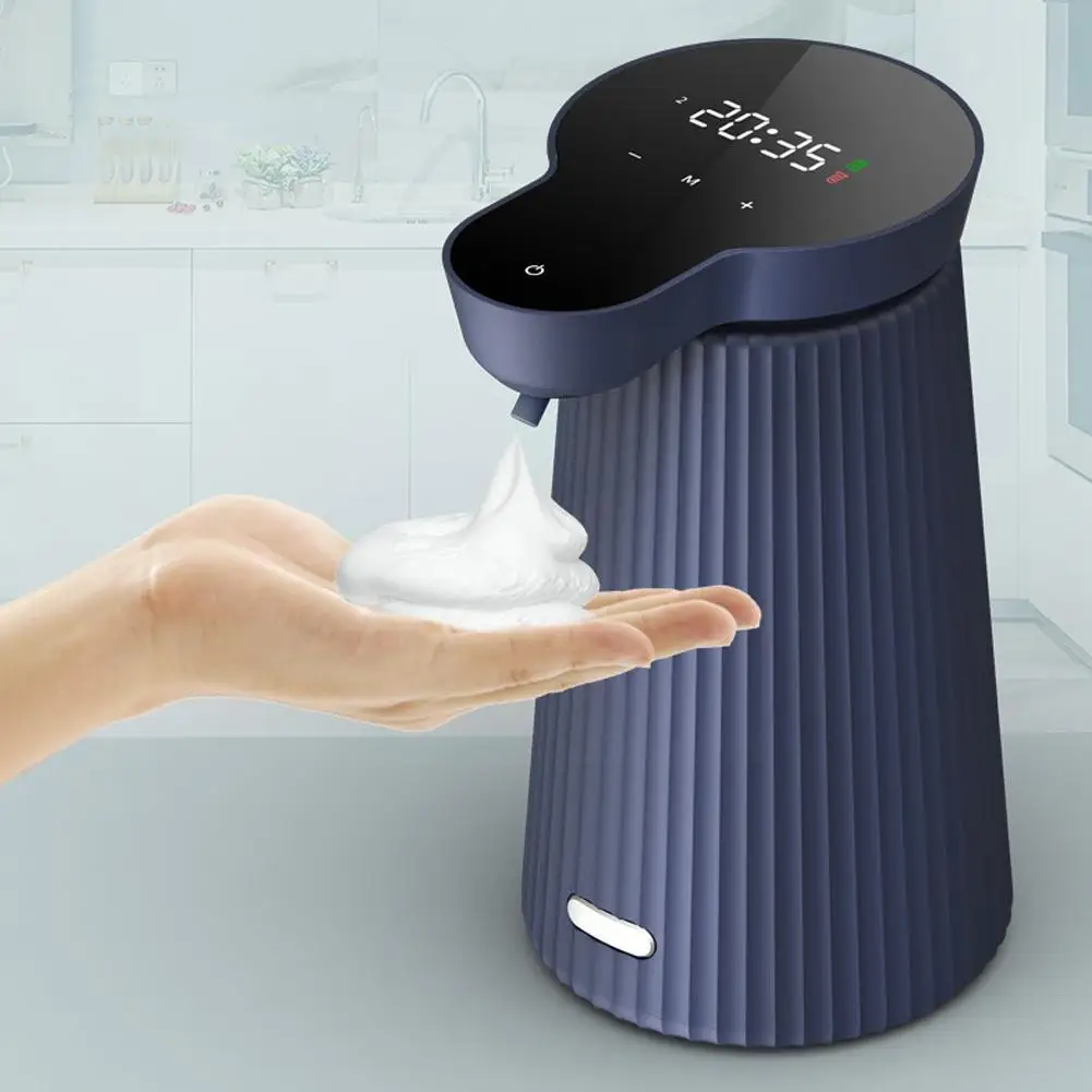 

Automatic Foam Soap Dispenser Large Screen Display Machine Sensor Soap 500ml Pump Sanitizer Hand Touchless Infrared Li S9g3