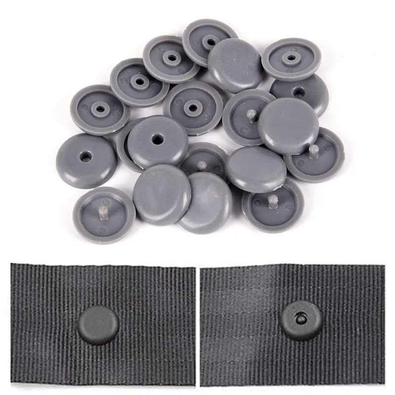 

POM Nylon Seat Belt Buckle Stopper Retainer Fasteners Stop Buttons For Lada Opel Renault Corolla 10pcs