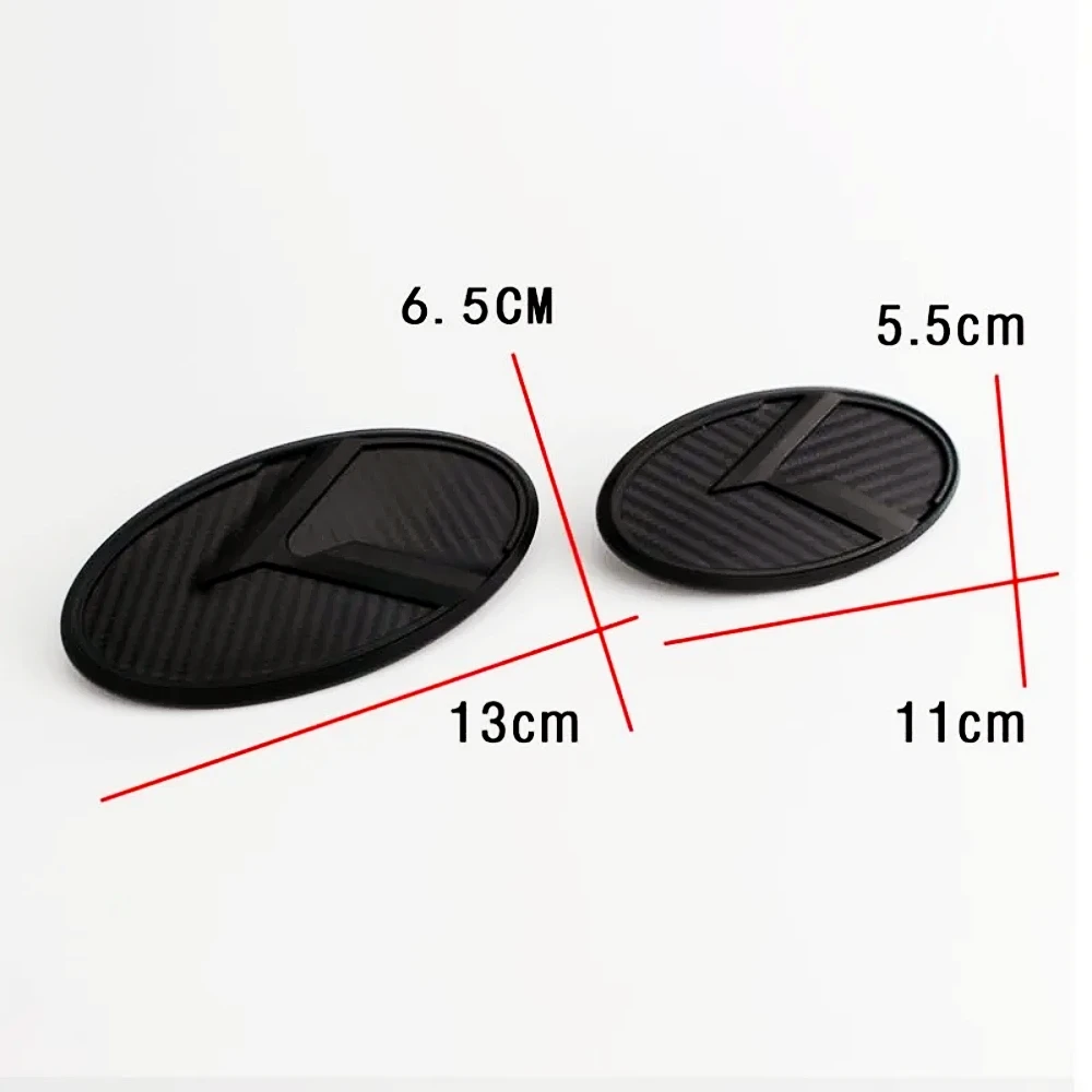 1 шт. 3D ABS K логотип передняя решетка эмблема задний багажник значок автомобиля