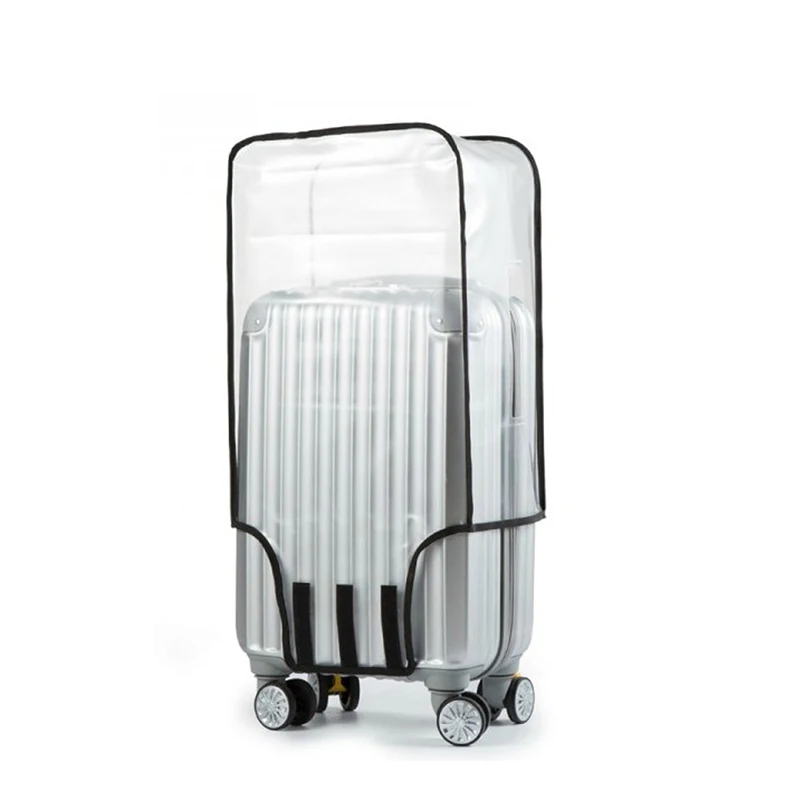 Transparent PVC Luggage Cover Waterproof Trolley Suitcase Dust Cover Dustproof Travel Accessorie Suitecase Luggage Protect Cover