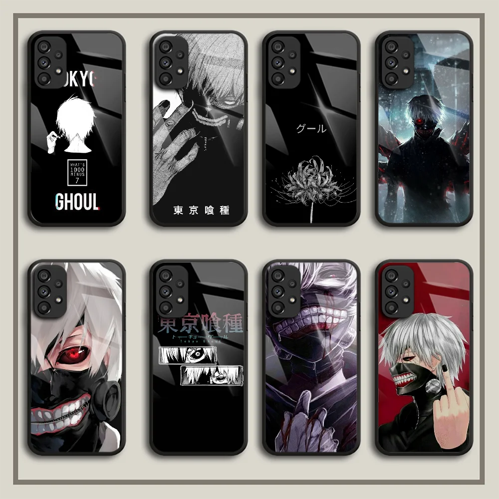 

Tokyo Ghoul Anime Tempered Glass Phone Case Cover For Samsung Galaxy Note A S 10 12 13 20 21 22 32 33 51 52 53 71 Fe Plus Ultra