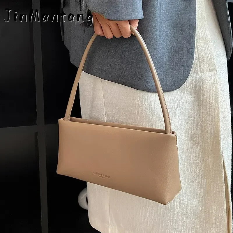 

Shoulder Crossbody Bag for Office Women 2023 Spring Tend Female Solid Color Simple Handbags and Purses Two Belts