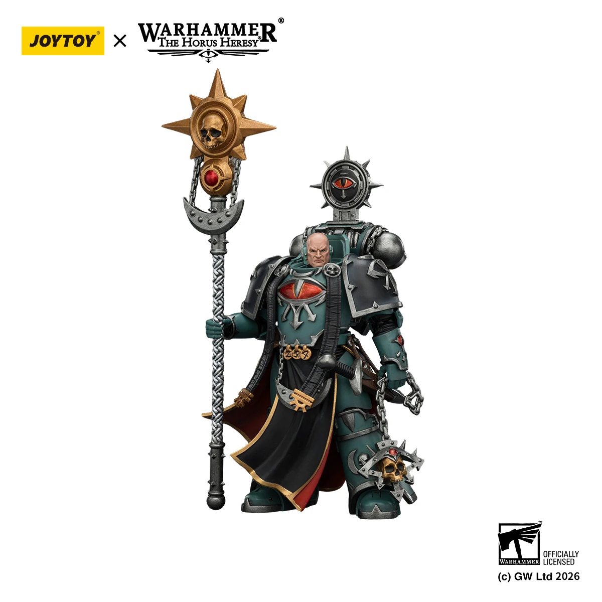Фото В НАЛИЧИИ JOYTOY Warhammer 30K 1/18 Фигурка Sons of Horus Dark Emissary Consul&Vheren Ashurhaddon 2 шт. Аниме-модель №3