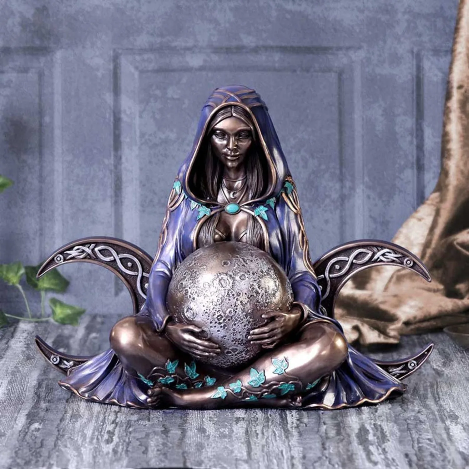

The New Mother Earth Art Statue Millennial Gaia Figurine Nemesis Desk Resin Charms Ornament Mother Earth Goddess Home Decoration