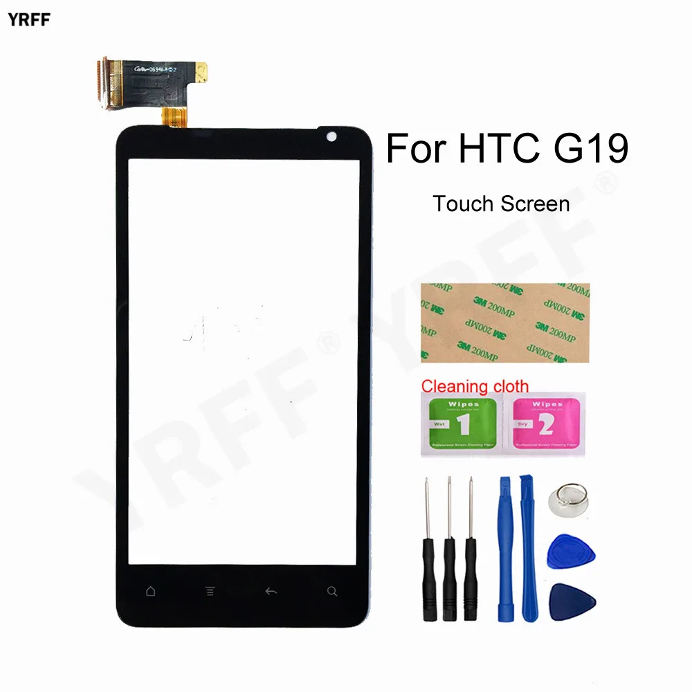

For HTC G19 Touch Screen Digitizer For HTC G19 Raider 4G X710A X710S X710e Vivid 4G Touch Glass Panel Sensor Assembly Parts