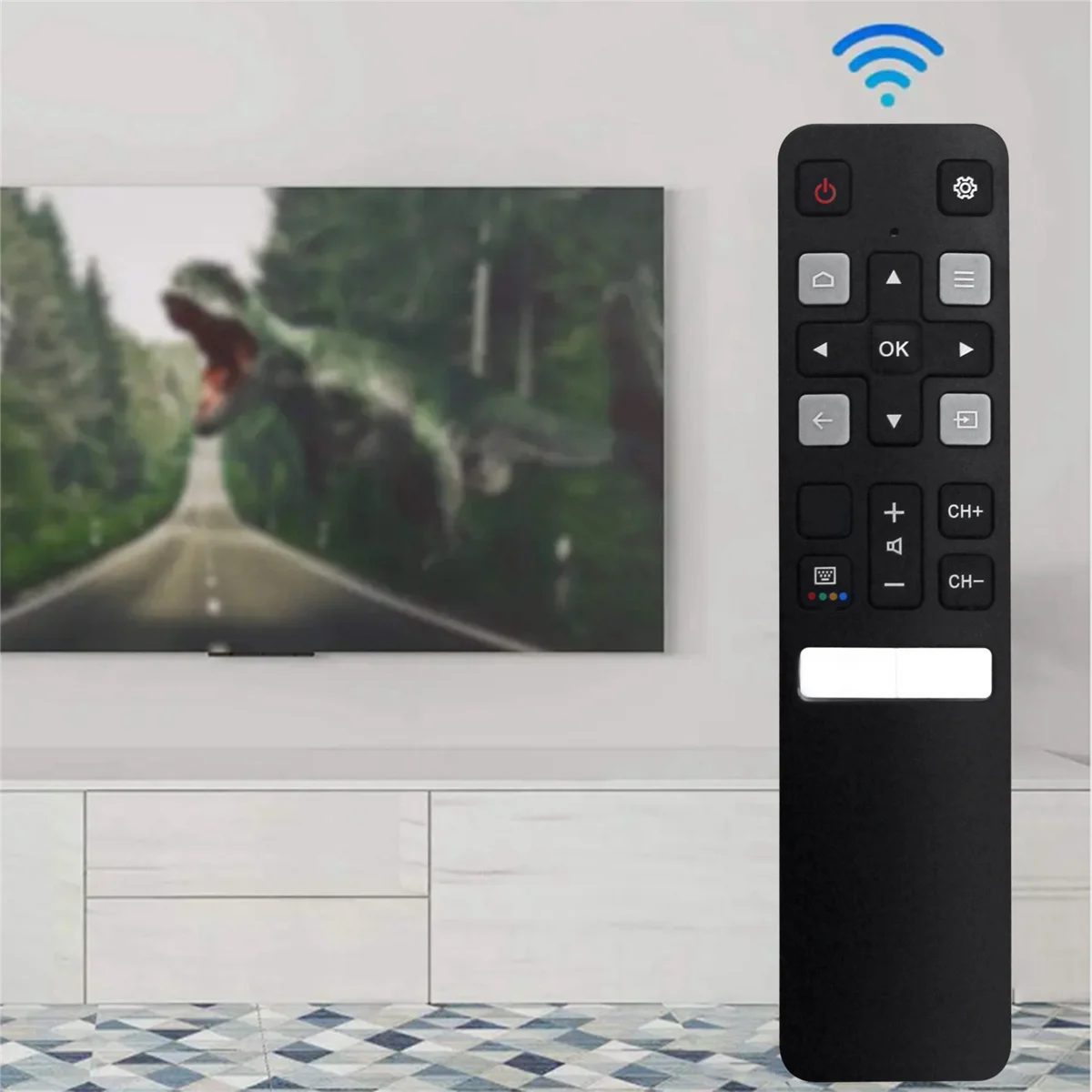 Замените пульт дистанционного управления RC802V FNR1 для TCL Android 4K UHD Smart TV 65P8S 65P8 55P8S 55P8