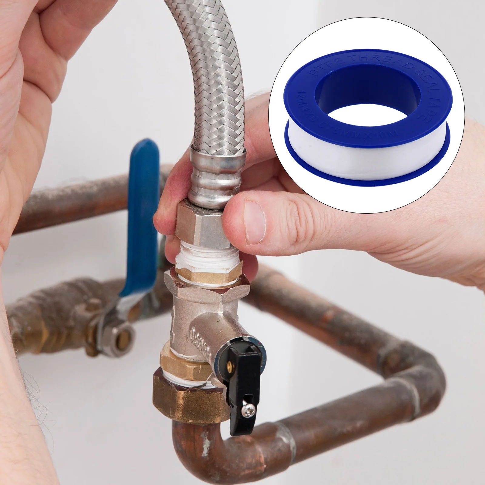 

30 Pcs Tape Prime Durable Premium Professional Thread Sealant for Pipe Tube Home