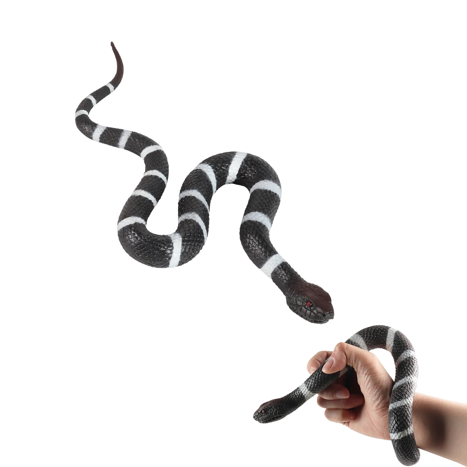 

Суперреалистичная модель искусственной змеи, искусственная резиновая модель, искусственная змея из ТПР, реквизит для сада, настольное украшение для мальчиков и девочек