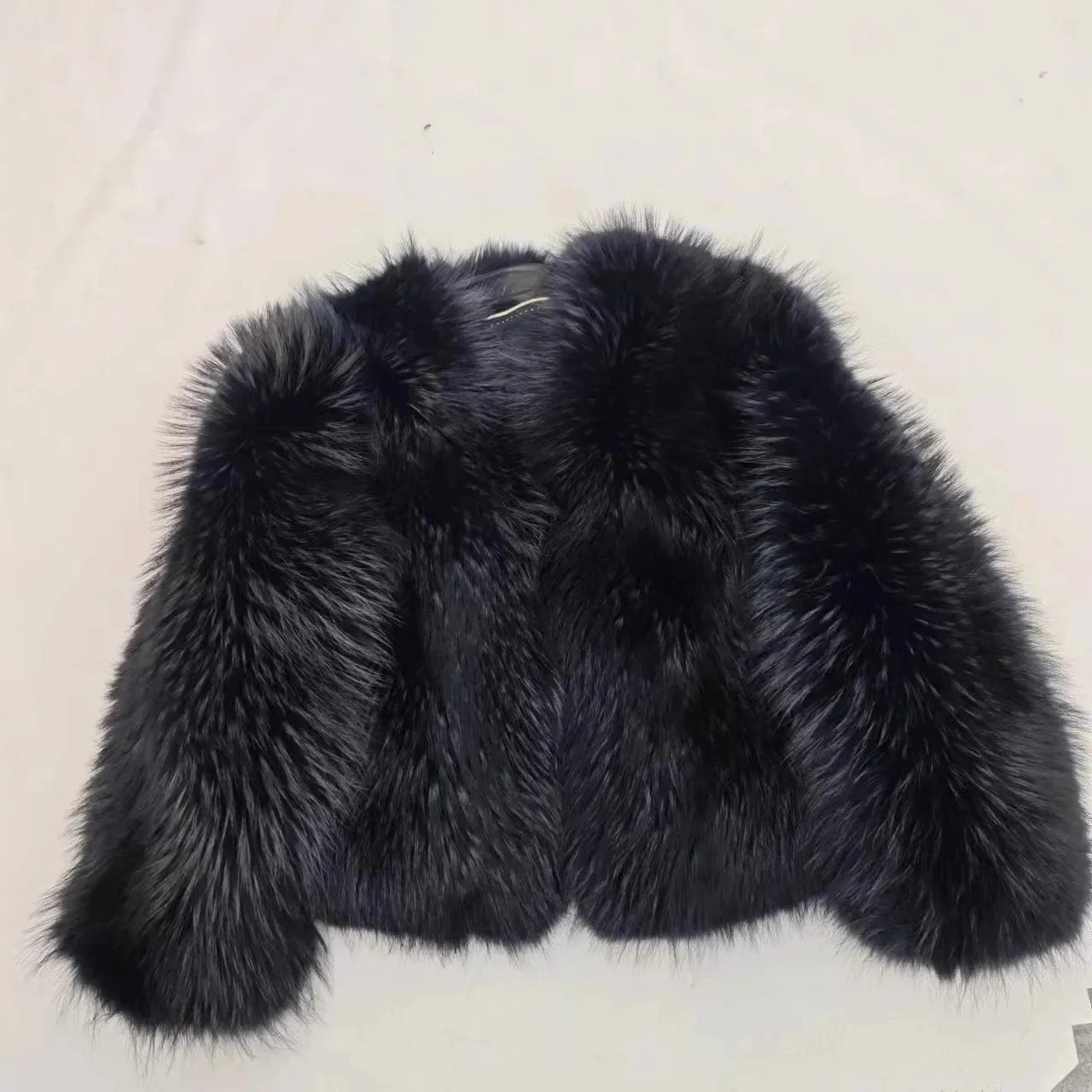 Лидер продаж модная новая шуба из натурального меха енота высокое качество