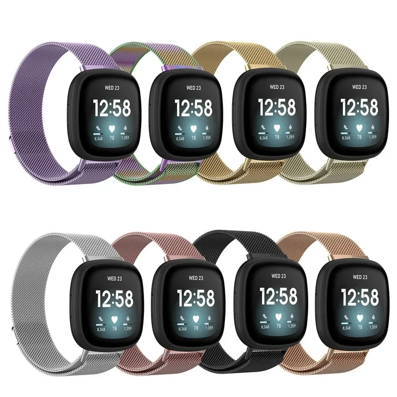Металлический ремешок Fitbit Versa 3 4