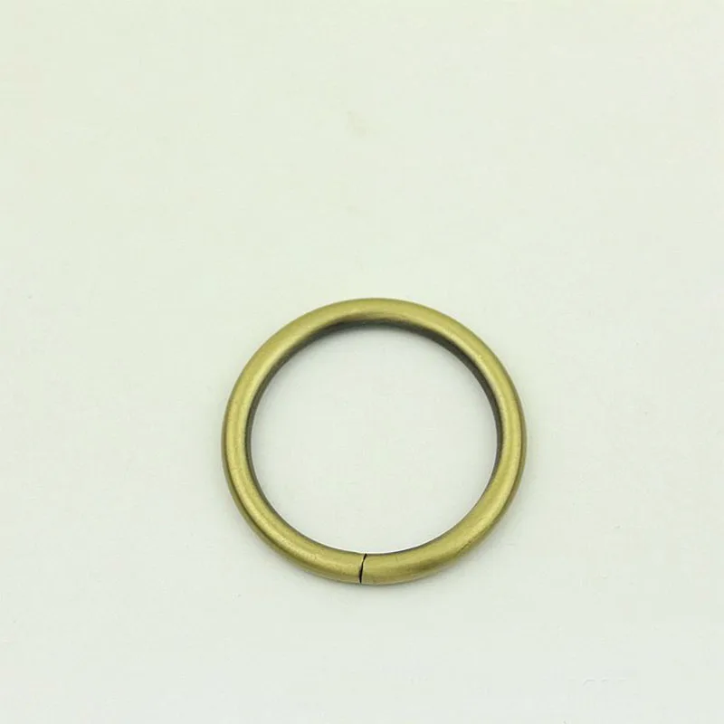20Pcs 3.8mm O Ring Metal Round Circle 38mm for Clothing Handbag Decoration Button Hardware Leather Crafts Accessories