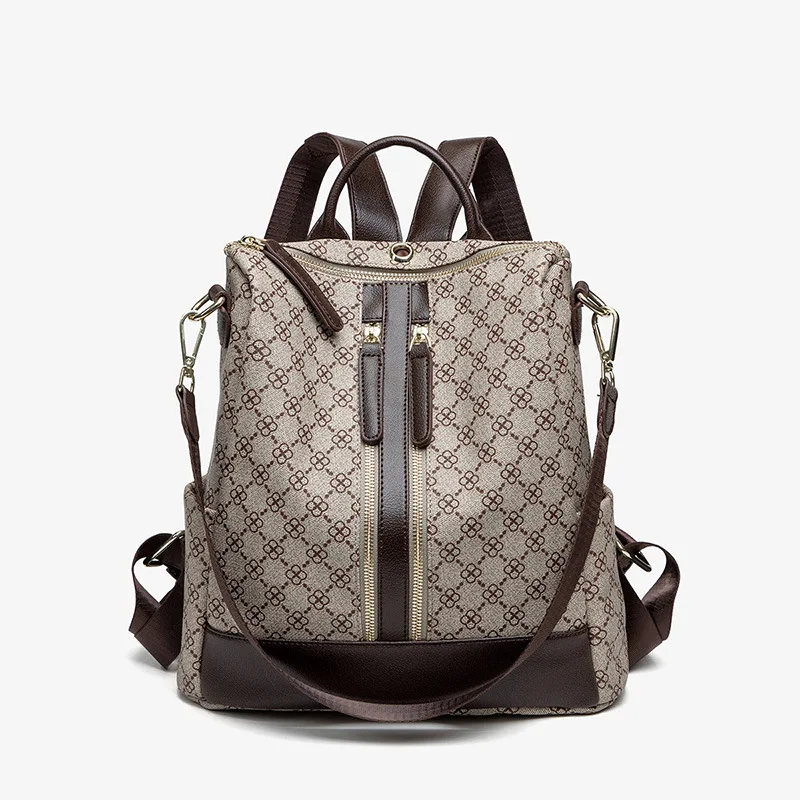 

Fashion Backpack Designer Brands Men Women School Bag For Teenagers Girls College PU Leather Double Shoulder Bag Travel Packbag