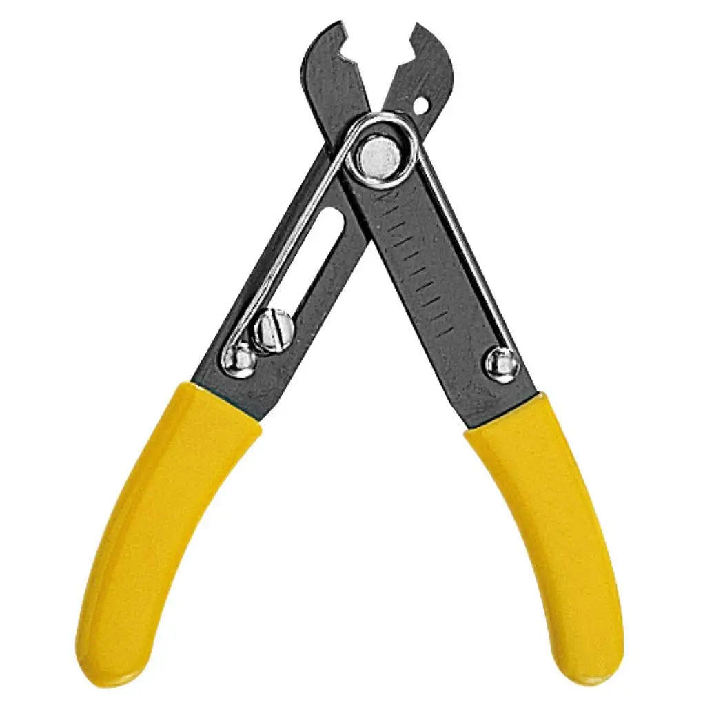 

Mini Wire Stripper Crimper Universal Hand Tools Crimping Ergonomic Cable Stripping Pliers with Scale Multi Tool