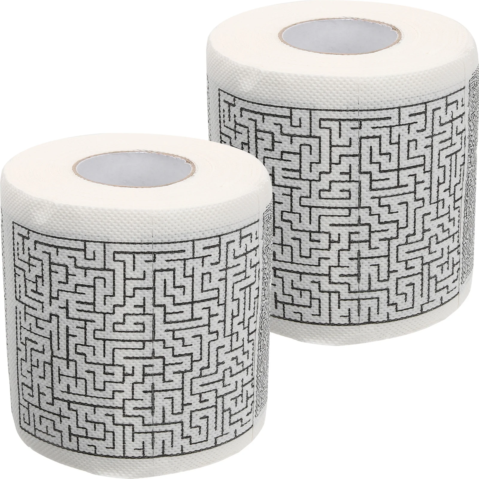 

2 Rolls Decorative Tissue Paper Napkins Toilet Used Papers Wood Pulp Supple Bathroom Supplies Leg