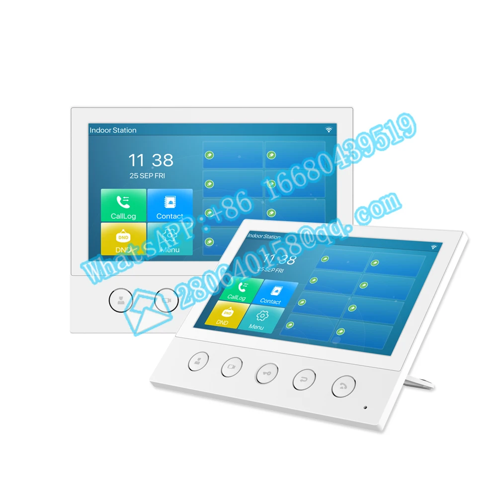 

Easy Install Hot Sale Newest 4 Wired Doorbell Intercom System Video Door Phone Smart Home 7 Inch