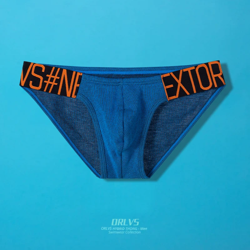 Трусики для мальчиков с заниженной талией, соблазнительное нижнее белье из хлопковой ткани с широким поясом, с завышенным разрезом, трусы с резьбой для геев