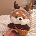 Игрушка плюшевая в виде милой собаки Сиба-ину, 30 см