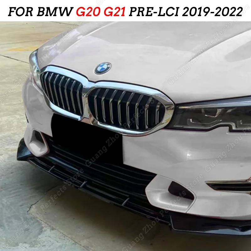 

3 шт., передний бампер для BMW 3 серии G20 G21 Pre-Lci 2019-2022