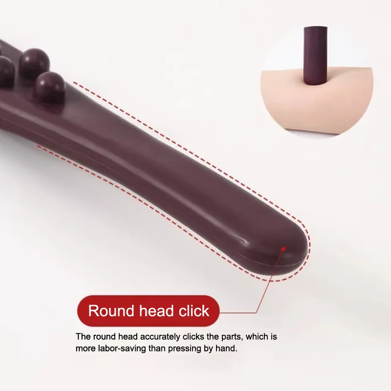 661 бусины универсальный массаж спины сухожилия скребок по дереву точечное