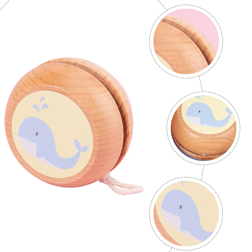 Yo-Yo деревянные детские игрушки Йо милый шар Развивающие для малышей Детские