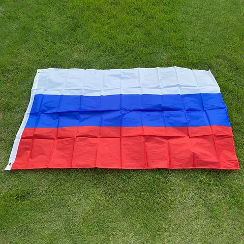 Флаг aerlxemrbrae 90*150 см, подвесной большой Российский национальный флаг для фестиваля, яркий баннер