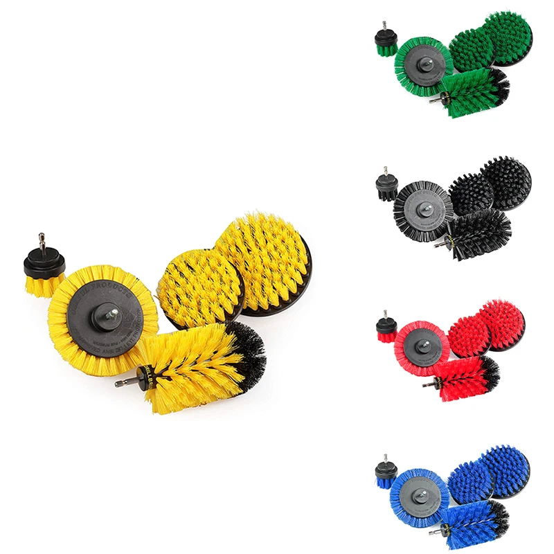 

Drill Brush Power Scrubber Kit Kitchen Cleaning Brush Accessories Drill Brush Attachment Countertop Cleaning Set