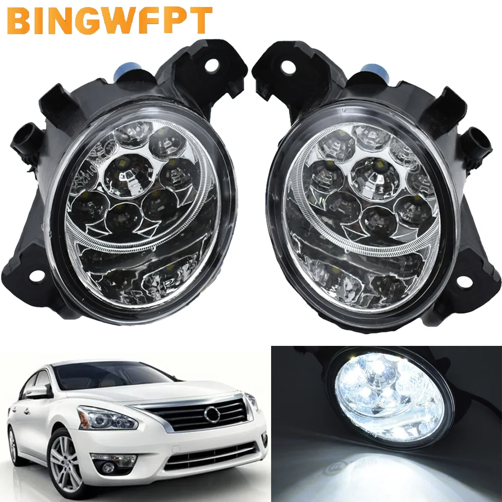 High Quality LED Fog Light Assembly Daytime Running Lamp DRL H11 12V For Nissan Altima 2008 2009 2010 2011 2012 2013 2014 2015