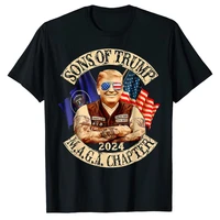 sons of trump maga chapter 2024 4th july t shirt pro trump patriotic tee tops funny politics campaign outfits streetwear clothes